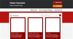 Desktop Screenshot of classic-corp.com